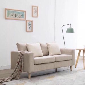 Nordic Washable Fabric Sofa 1 + 2 + 3