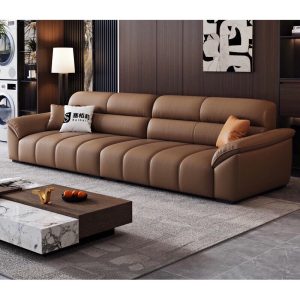 Italian Style First Layer Cowhide Leather Sofa