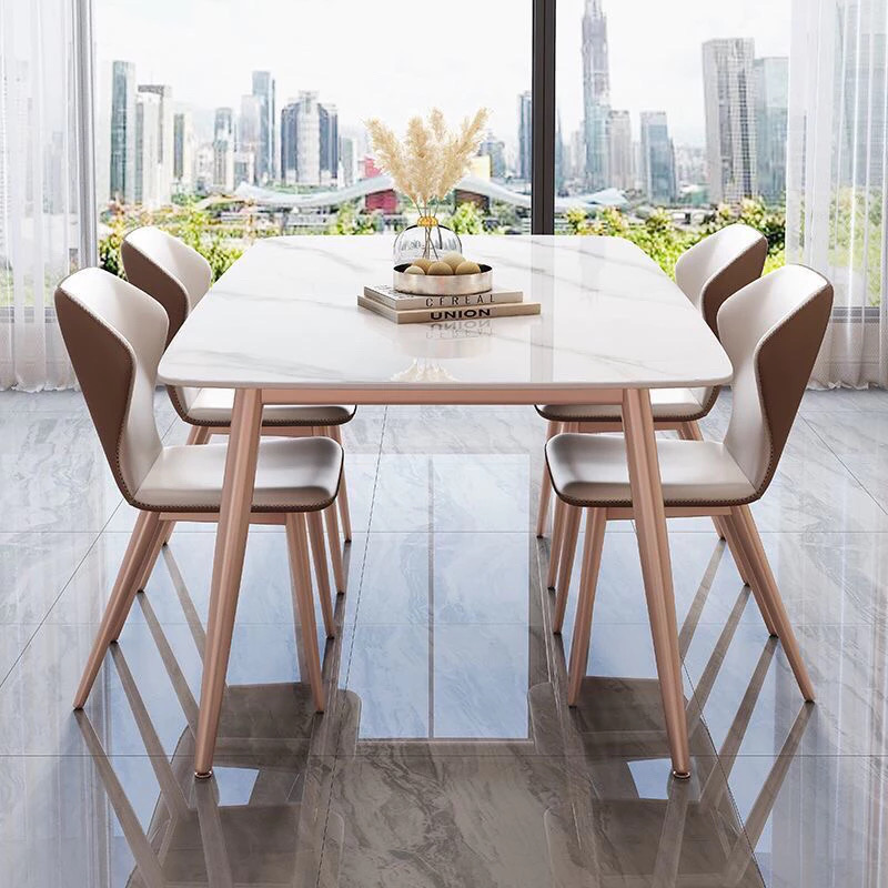 Luxury Style Slate Dining Table and 4 Chairs & 6 Chairs - Image 3