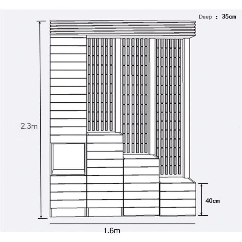 Living Room Painted Decor Screen - Image 9