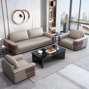 Italian Style Leather Sofa 1 + 2 + 3