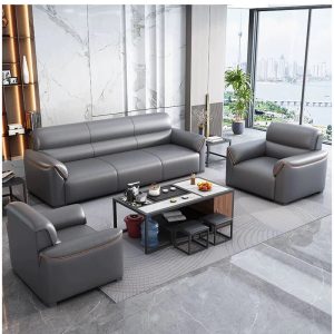 Italian Leather Sofa 1 + 2 + 3