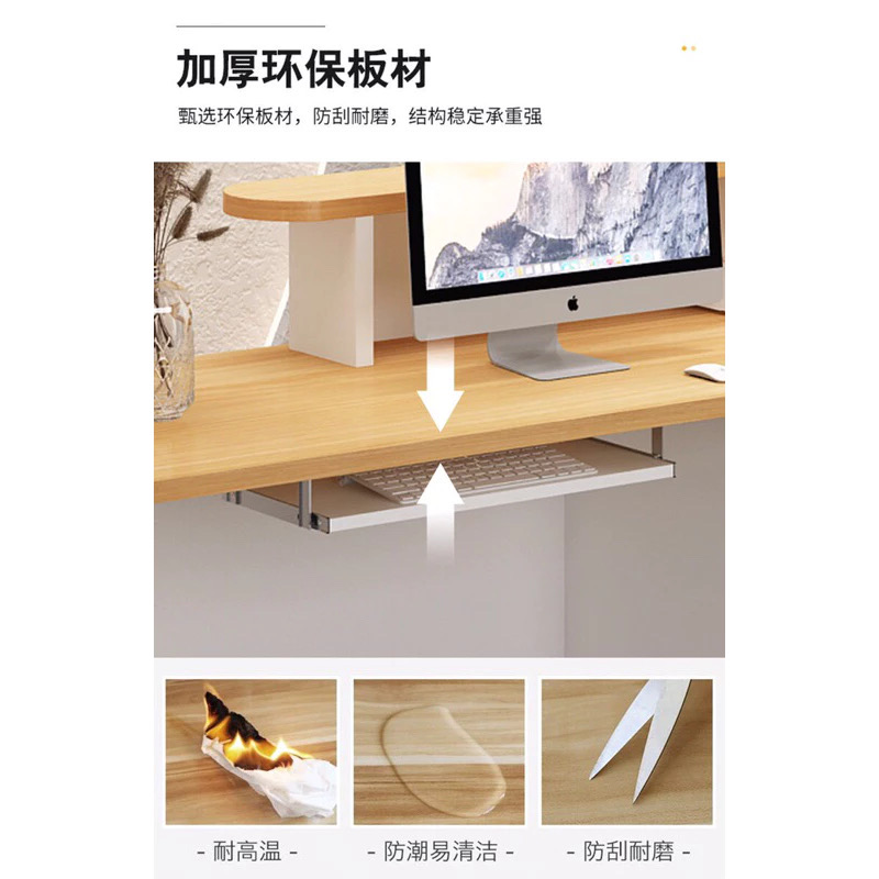 Modern Reception Desk with Atmosphere Light - Image 5