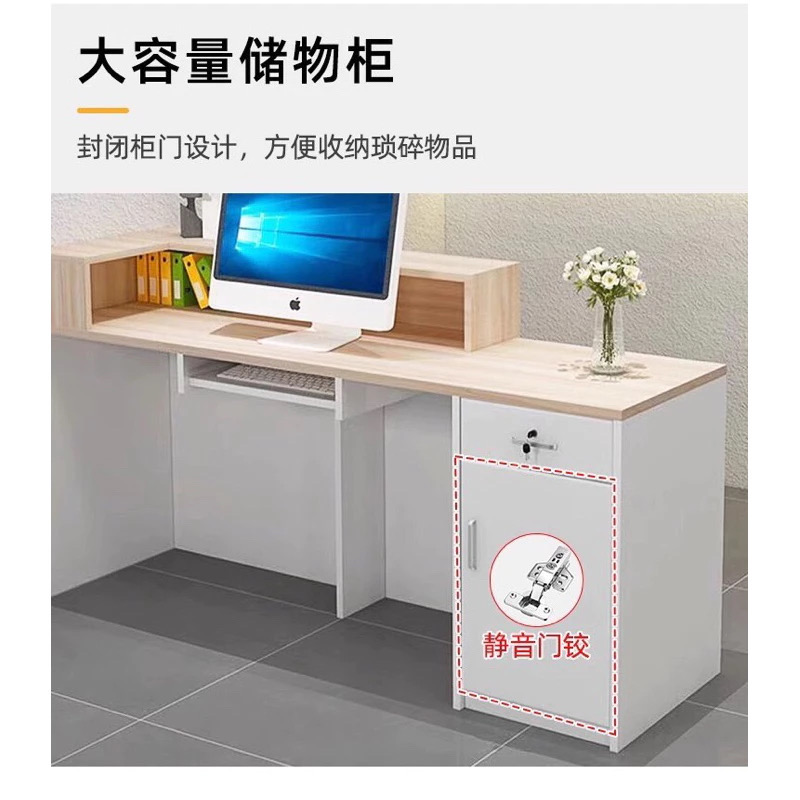 Modern Style Reception Desk - Image 6